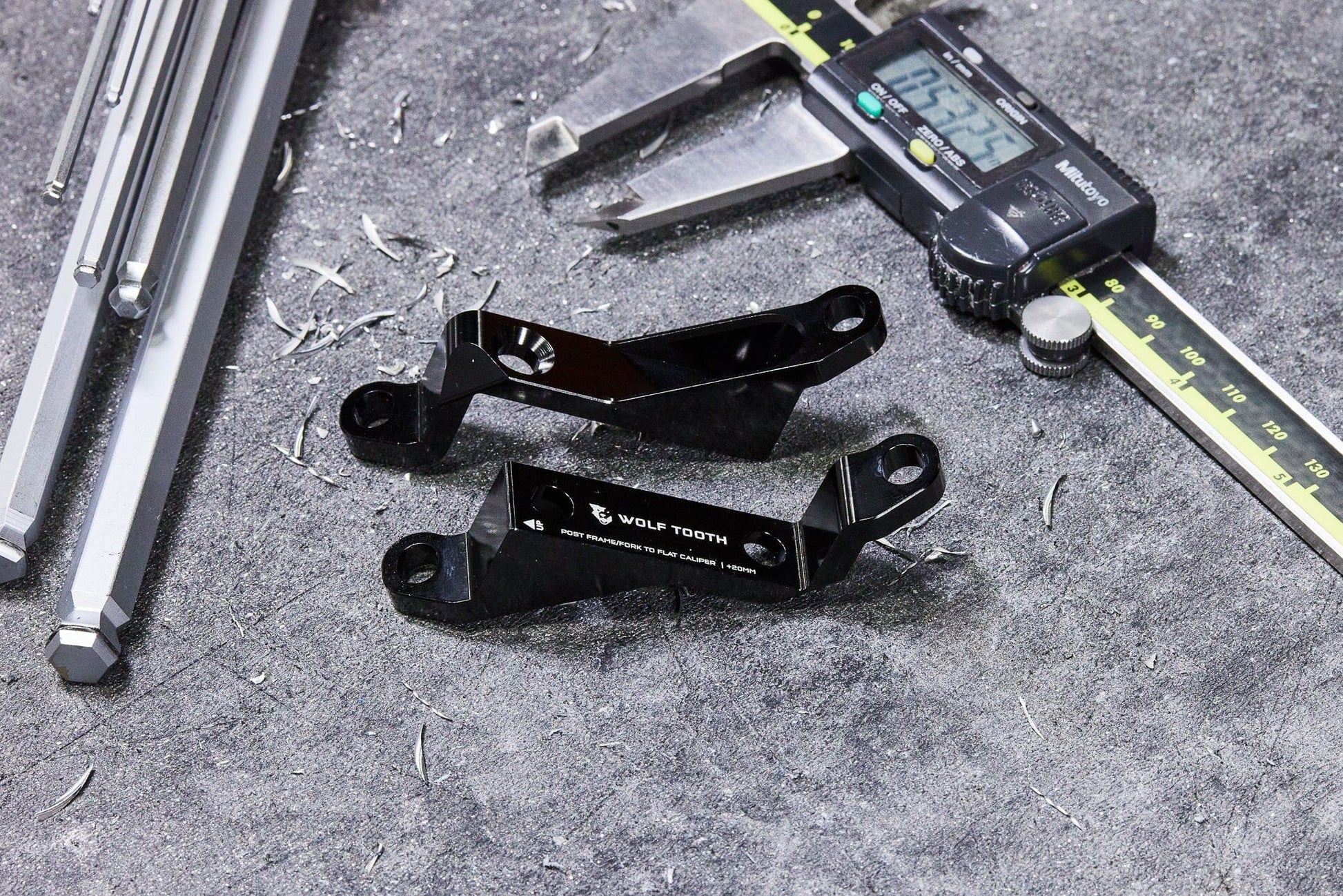 Post to Flat Mount Brake Adapter