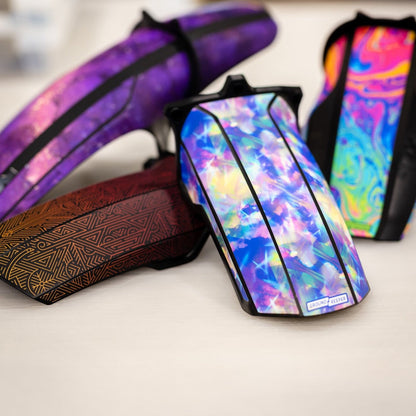 Metallic RockShox Bolt-On ZEB/Domain Fender Decal Kit