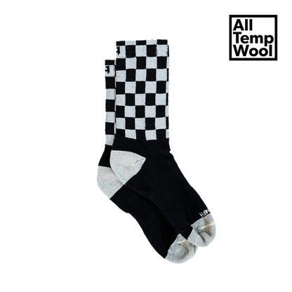 Socks - Checkered Wool