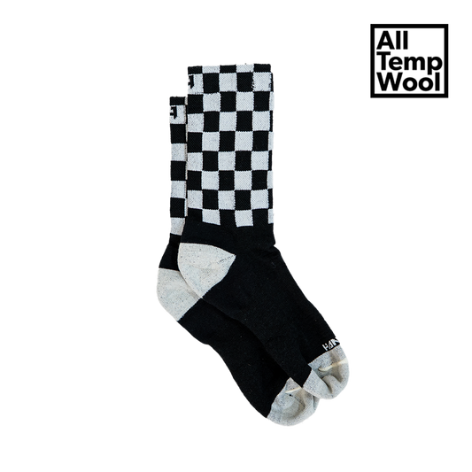 Socks - Checkered Wool