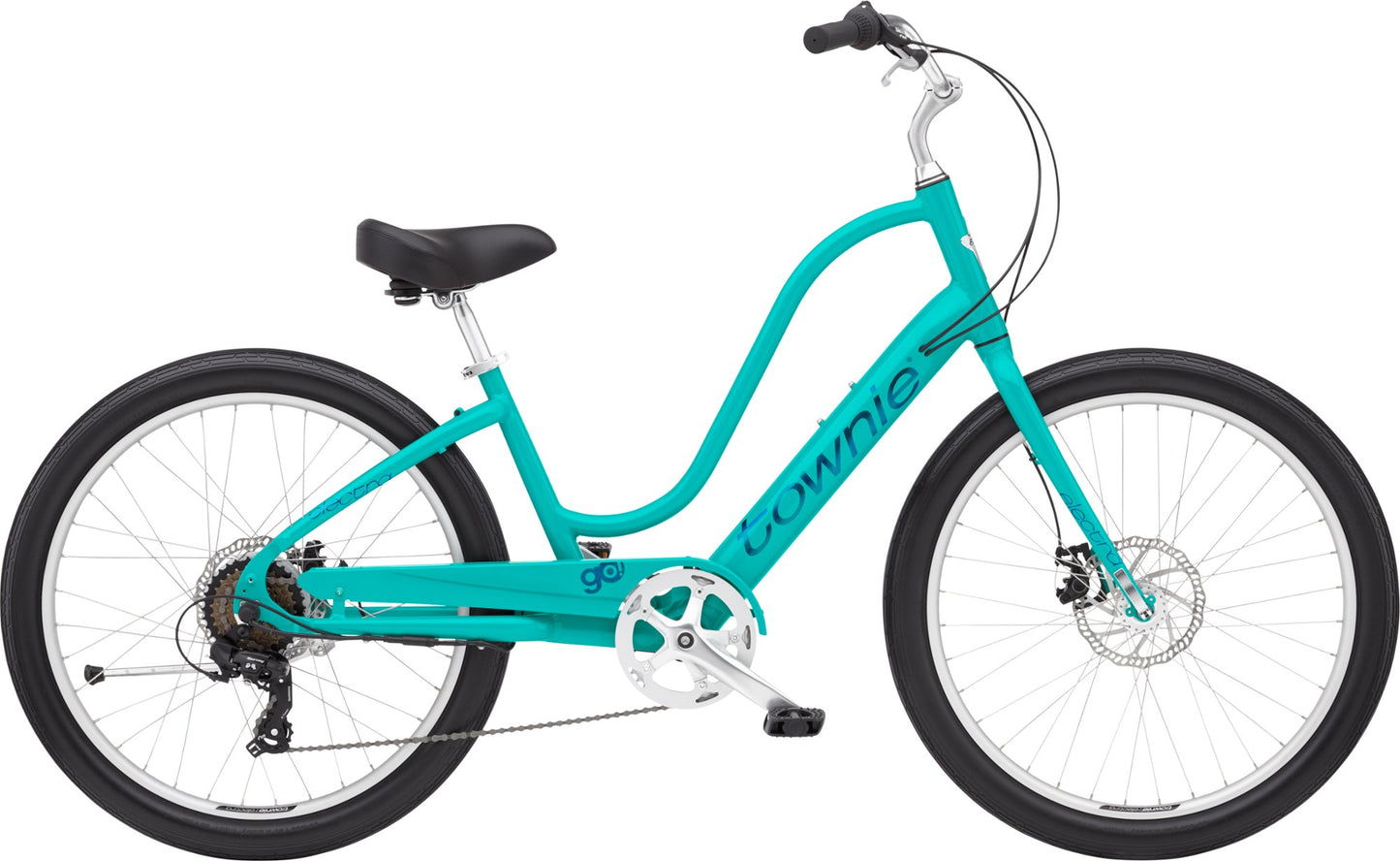 Electra Townie Go EQ 7D Step-Thru Tahiti Blue 26"