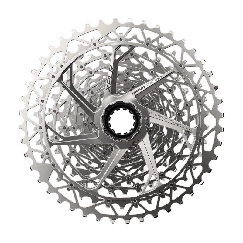SRAM XPLR XG-1251 Cassette - 12-Speed, 10-44t, Silver, For XDR Driver Body, D1