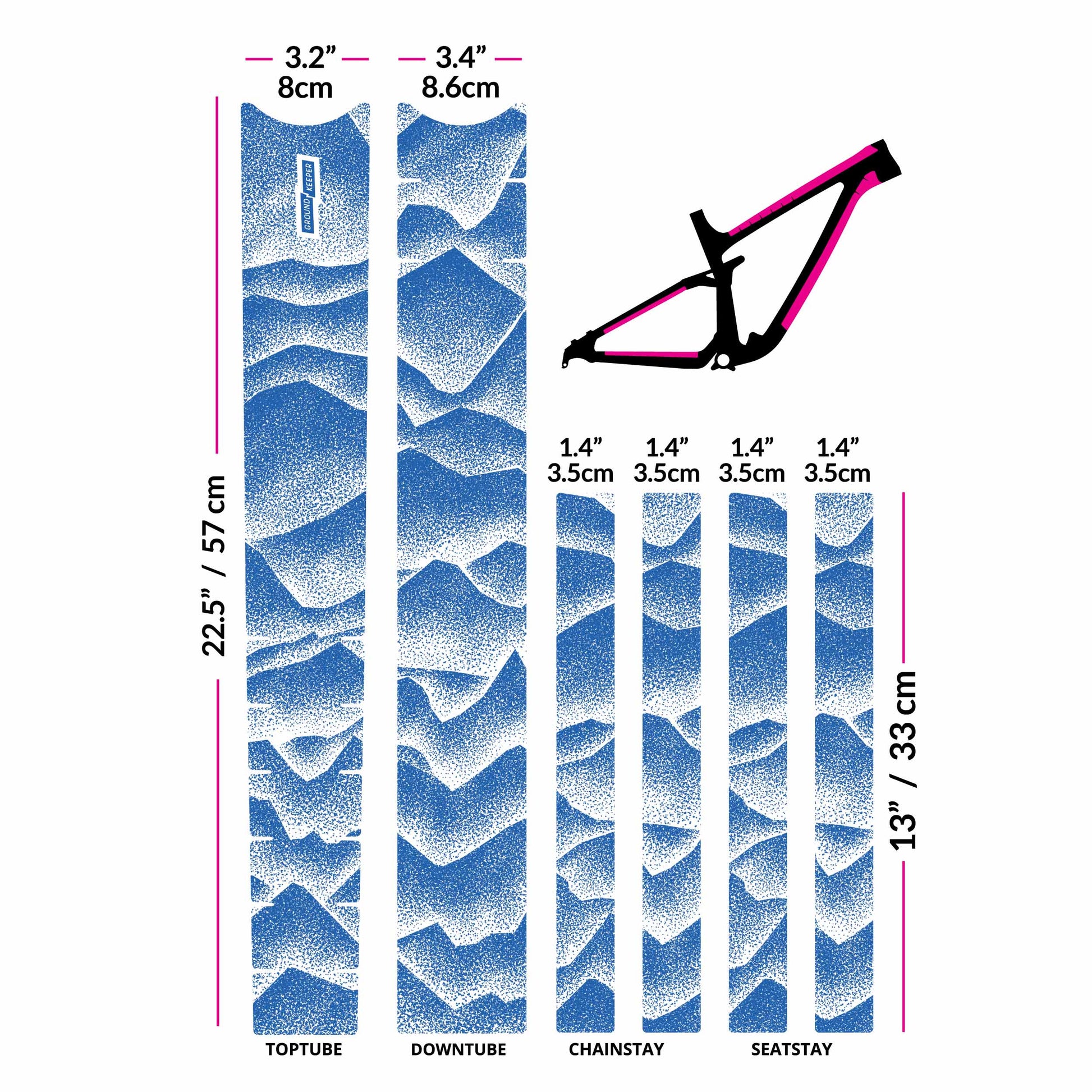 Ridgelines Frame Keeper Blueberry