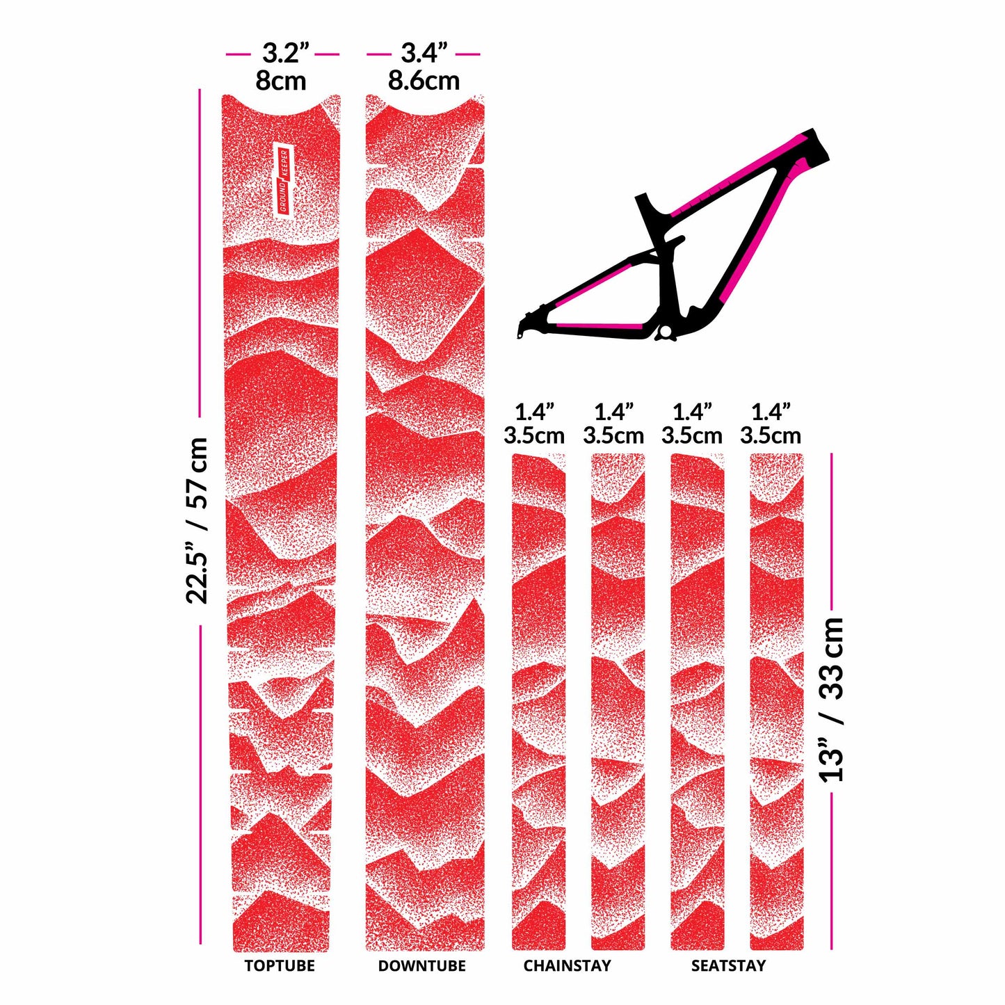 Ridgelines Frame Keeper Strawberry