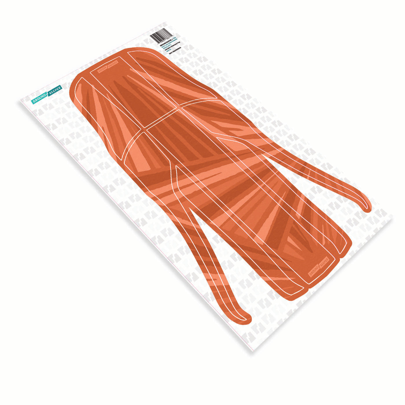 2021-2025 Fox 36/38 Long Bolt-On Fender Decal Kit Rayday Terracotta