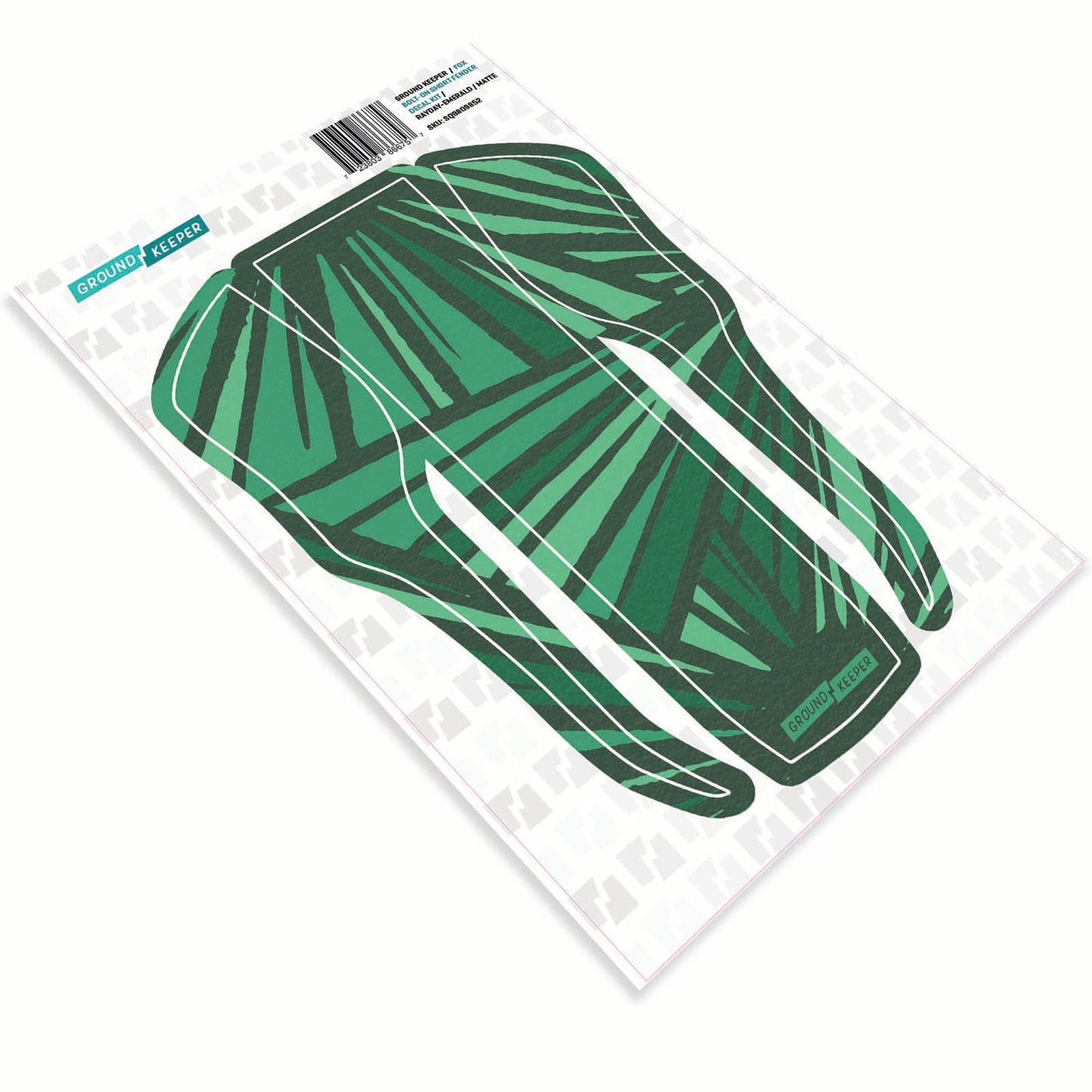 2021-2025 Fox 36/38 Bolt-On Short Fender Decal Kit Rayday Emerald