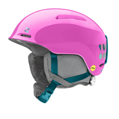 Smith Glide Jr. Mips Kid's Vivid Pink Hearts