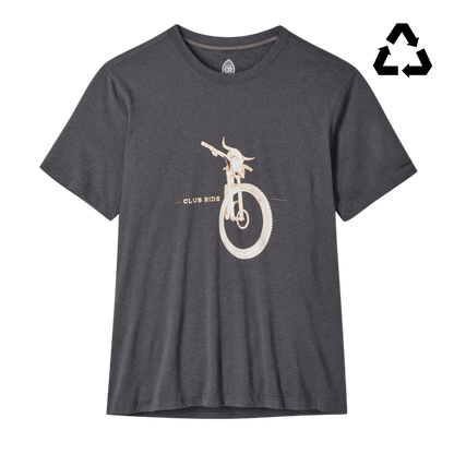 Men's Bamboo Tee Asphalt Bull