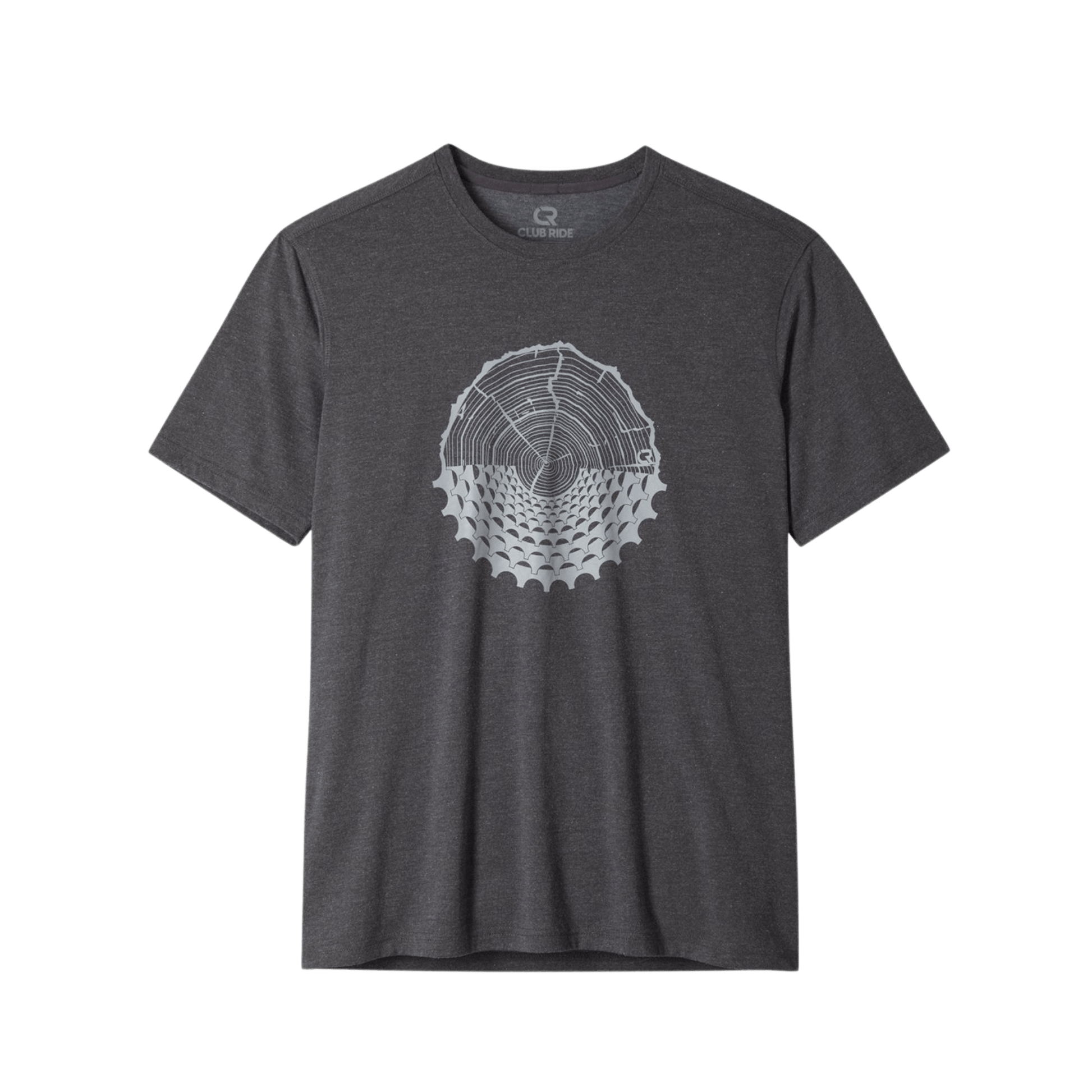 Men's Bamboo Tee Charcoal Cog