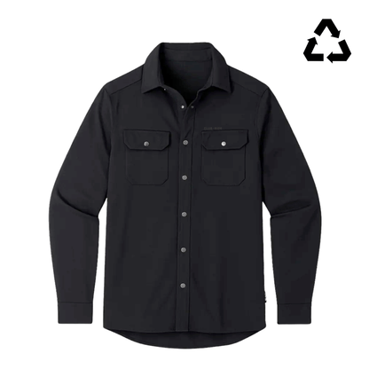 Men's Daniel Flannel Black Solid