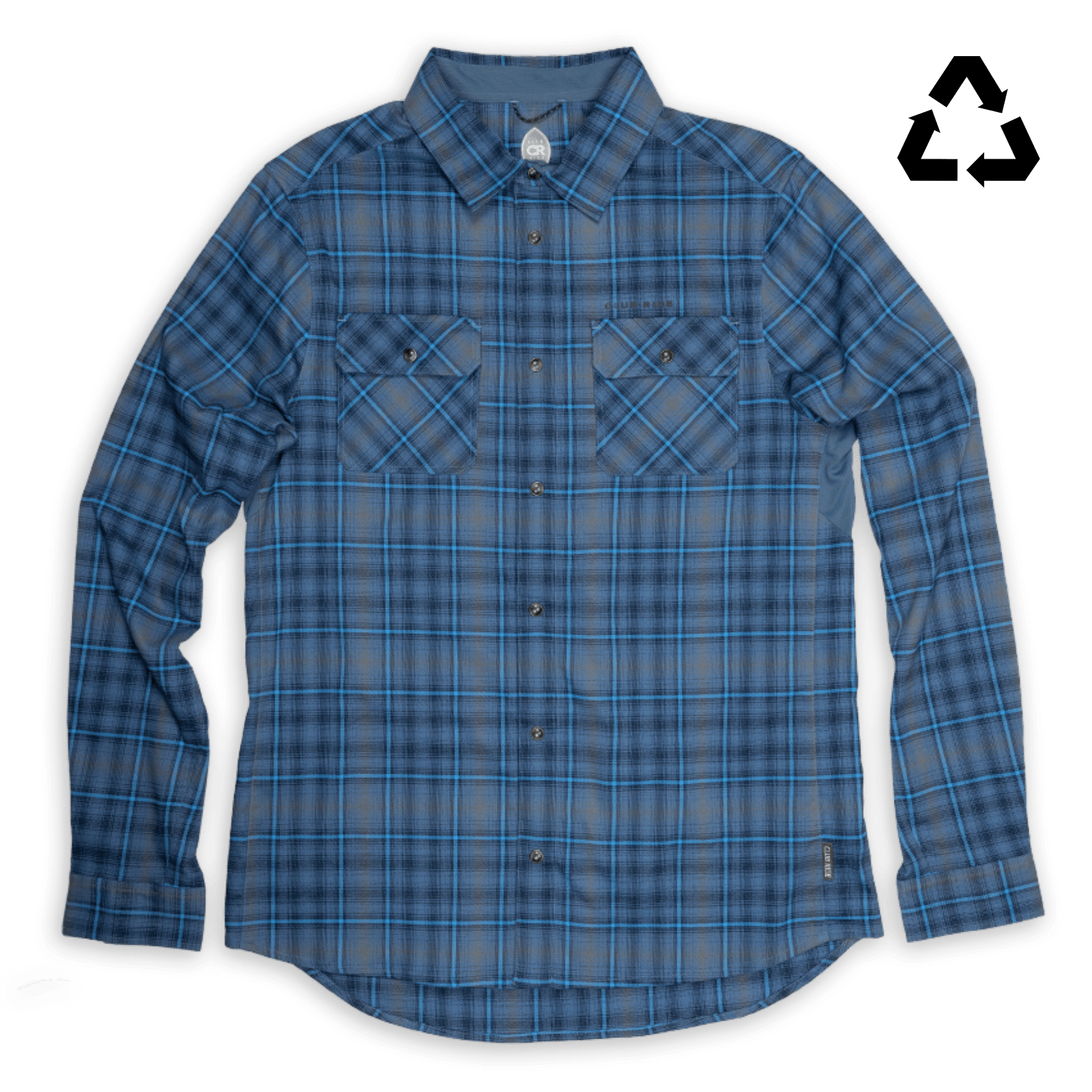 Men's Daniel Flannel Vivid Blue
