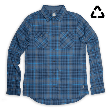 Men's Daniel Flannel Vivid Blue