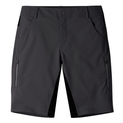 Men's Fuze Shorts 12" w/ Gunslinger Chamois Raven Black