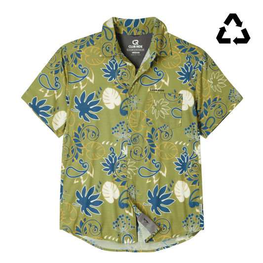 Men's Motive Shirt Mosstone Paisley