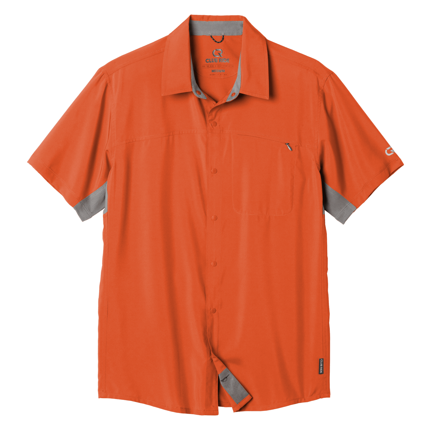 Men's Protocol Shirt Orange Rust