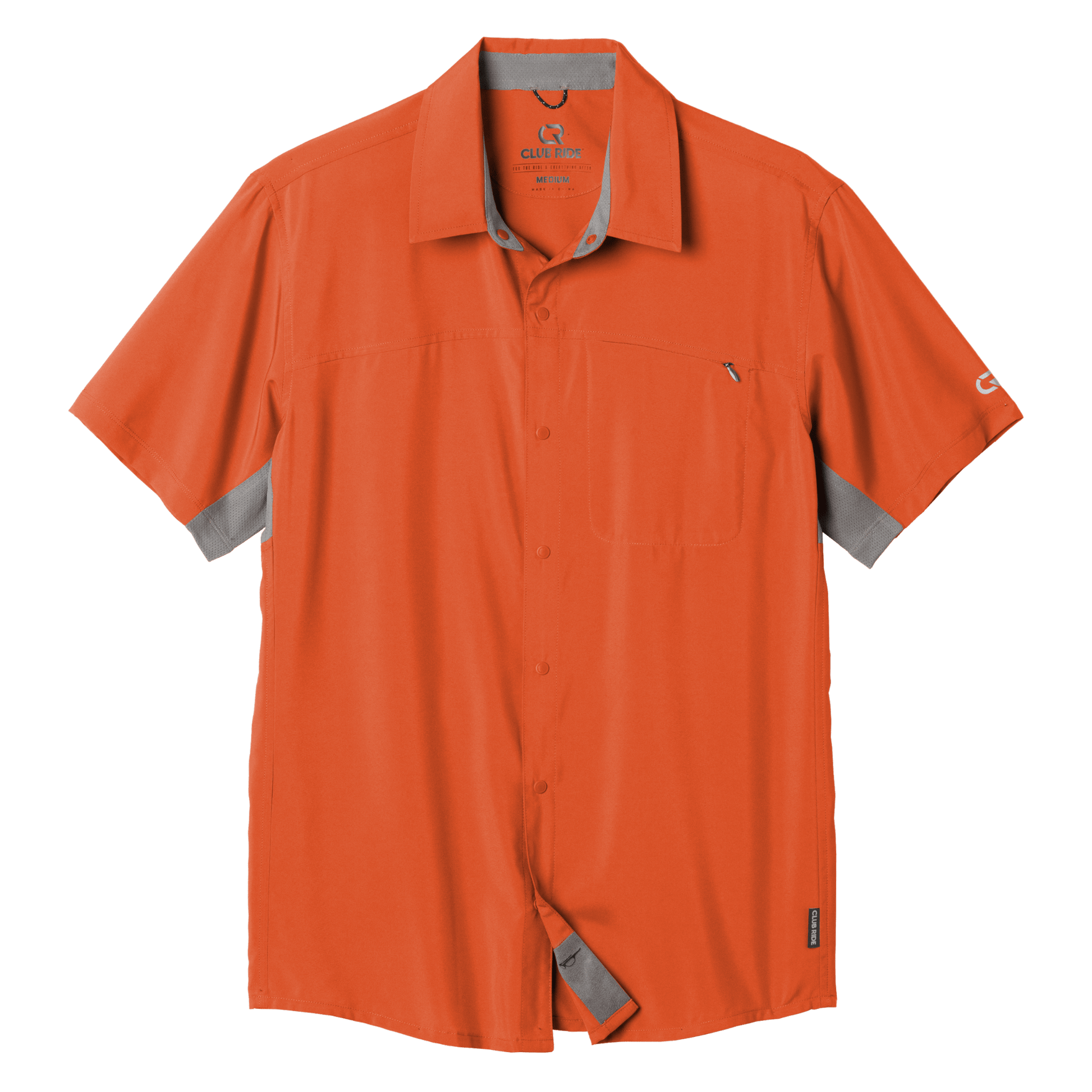 Men's Protocol Shirt Orange Rust