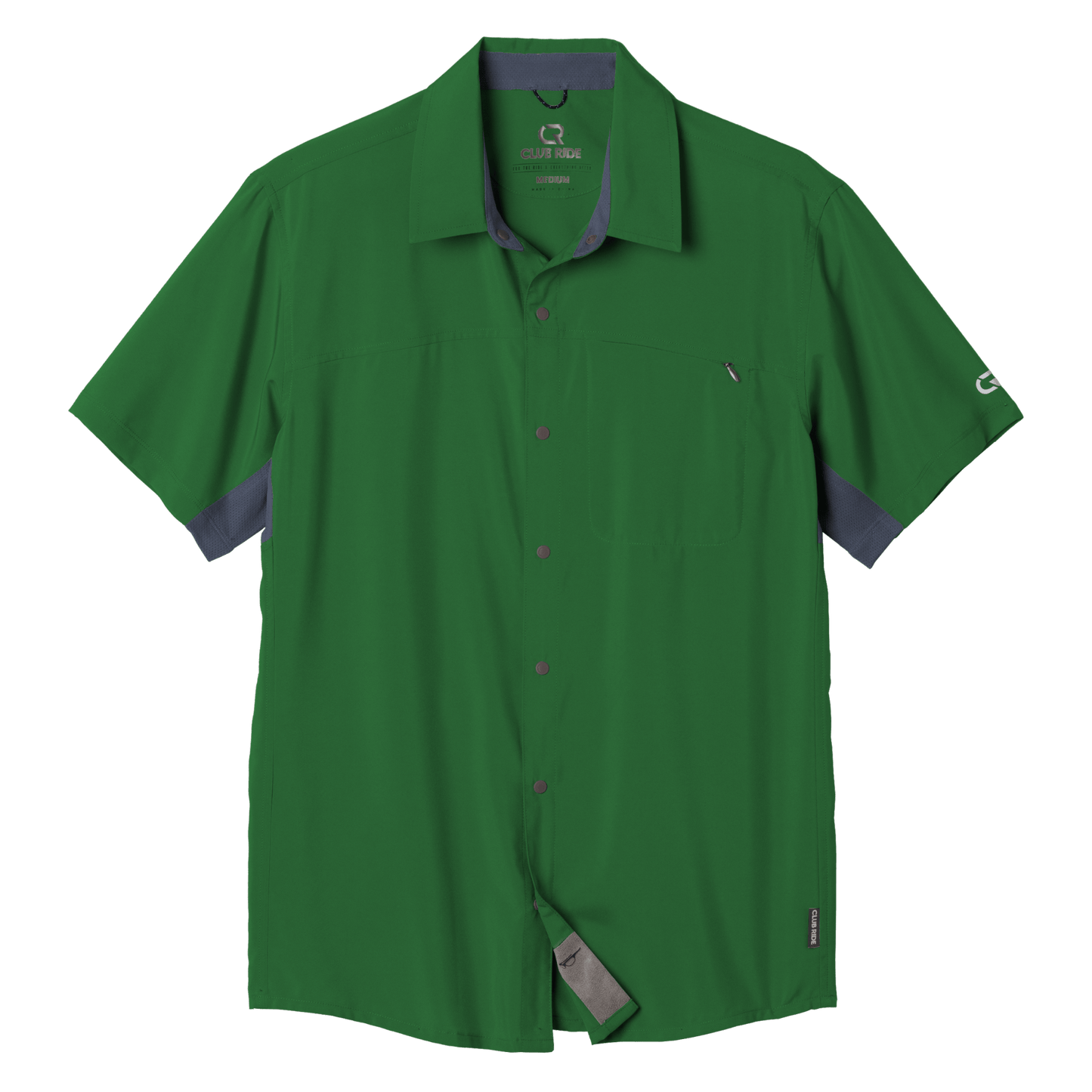 Men's Protocol Shirt Amazon Green