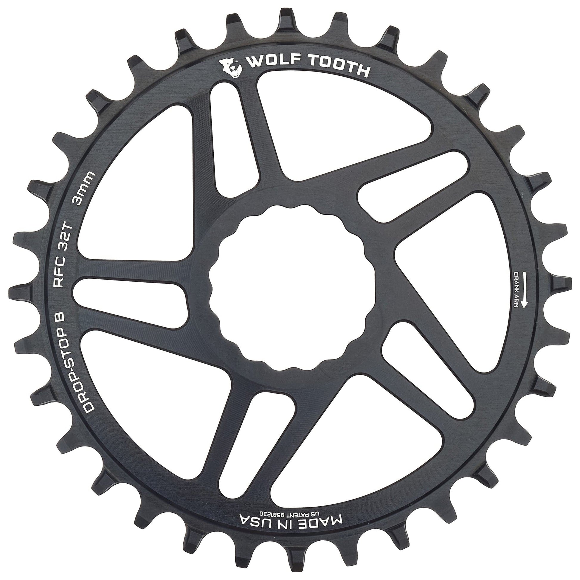Direct Mount Chainrings for Race Face Cinch Drop-Stop B 32T 3mm Offset