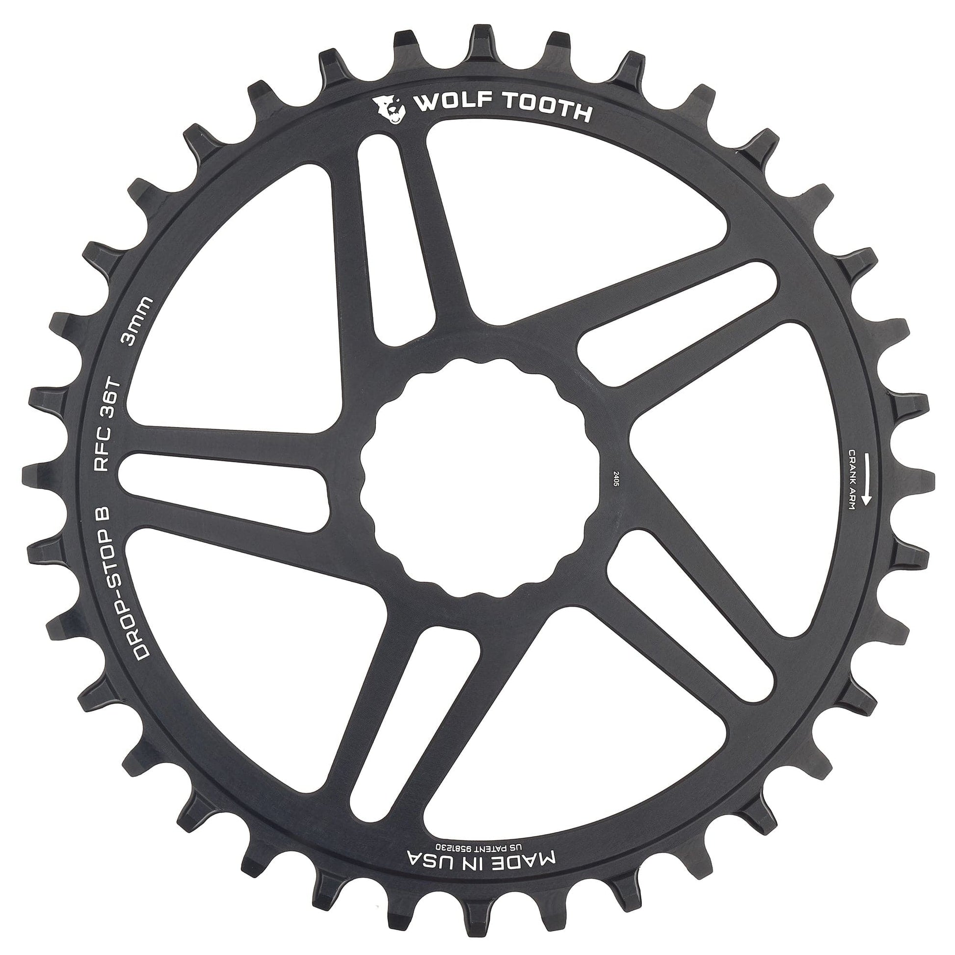 Direct Mount Chainrings for Race Face Cinch Drop-Stop B 36T 3mm Offset