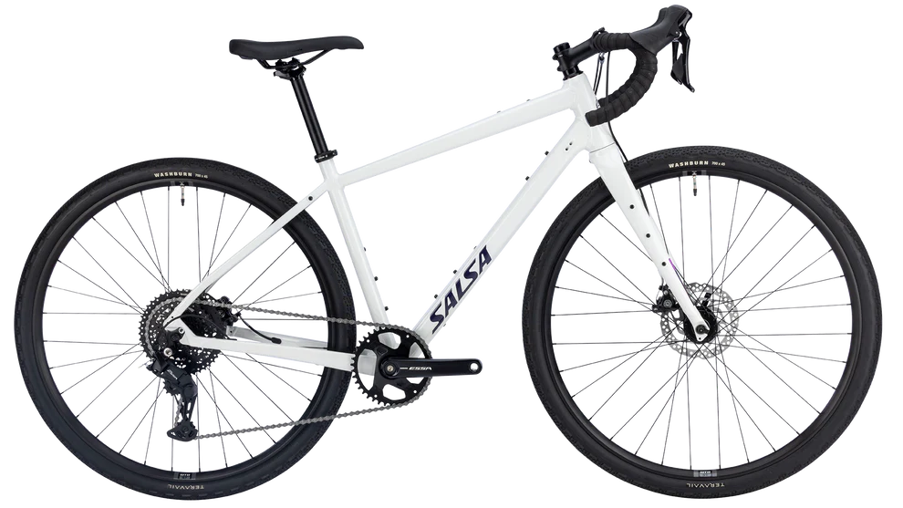 Salsa Journeyer Drop Bar ESSA 8 Bike - 700c, Aluminum, Vapor Gray, 57cm