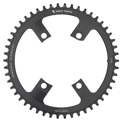 110 BCD Asymmetric 4-Bolt Chainrings for Shimano Cranks Drop-Stop B 50T