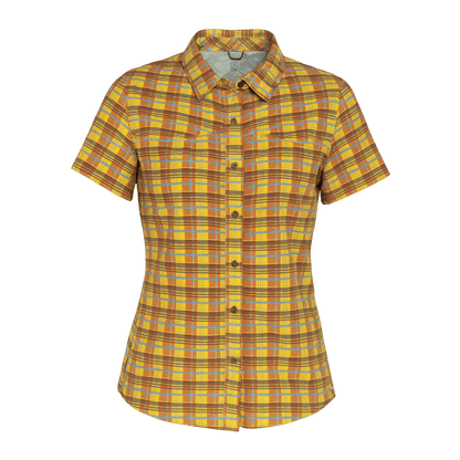 Women's Bandara Shirt Brown Sugar RGB