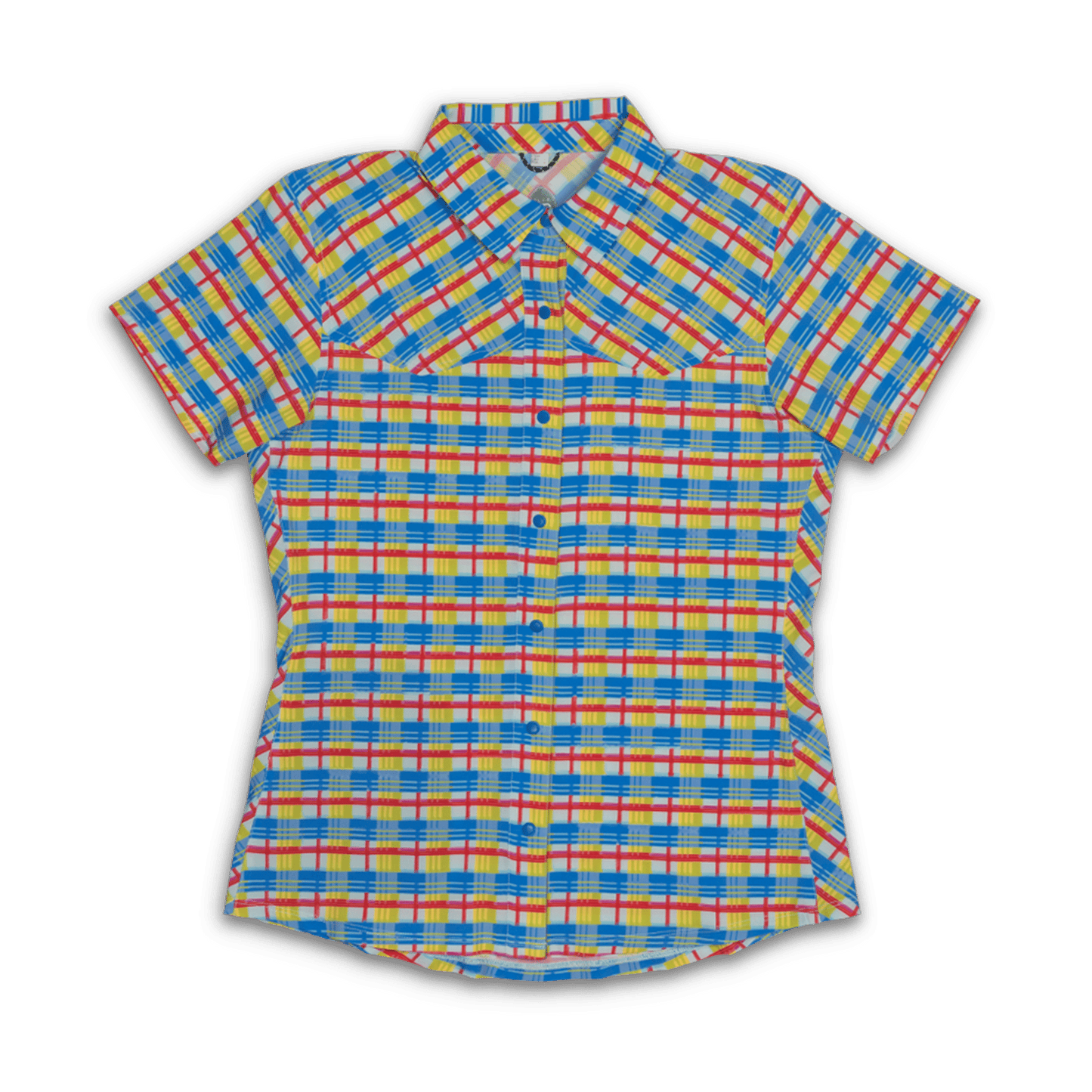 Women's Bandara Shirt Vivid Blue RGB