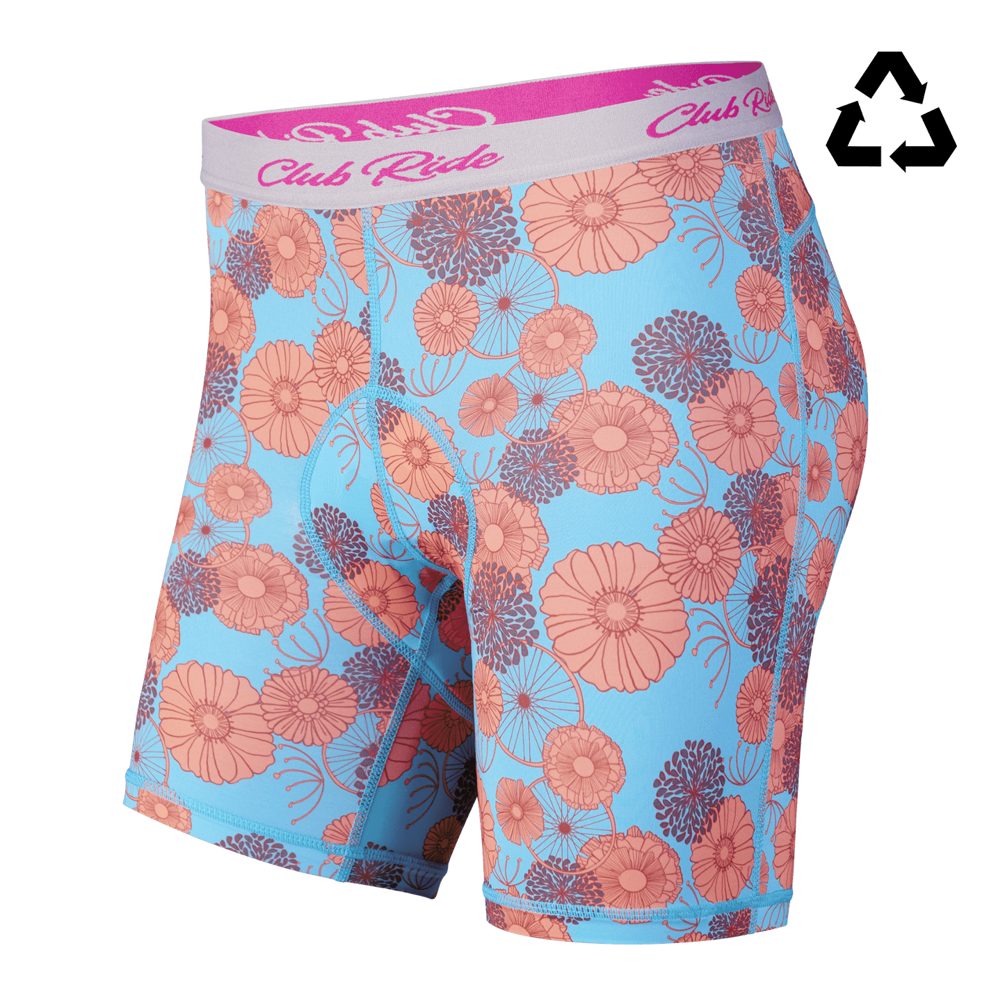 Women's Drift Chamois 5" | All Around Scuba Blue Floral Print