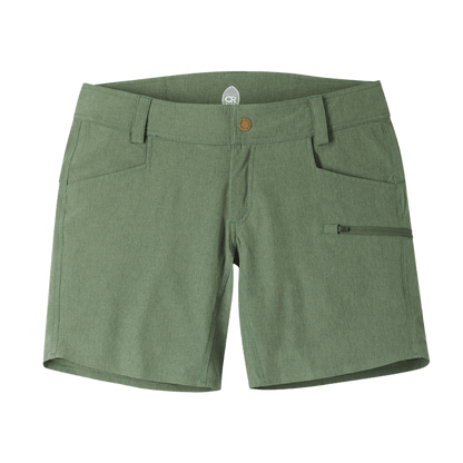 Women's Eden Shorts 7" w/ Drift Chamois With Drift Chamois Cypress Green