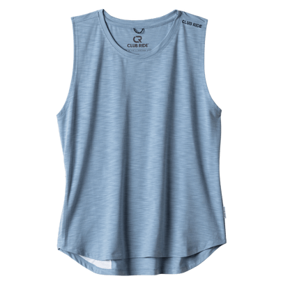 Women's Sleeveless in Seattle Tank Faded Denim